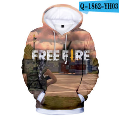 Printed Hoodies Women/Men Trendy Long Sleeve Hooded