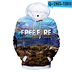 Printed Hoodies Women/Men Trendy Long Sleeve Hooded
