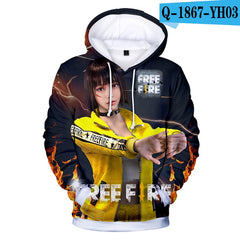 Printed Hoodies Women/Men Trendy Long Sleeve Hooded