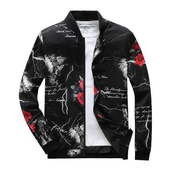 new autumn fashion pinted men jackets and coats