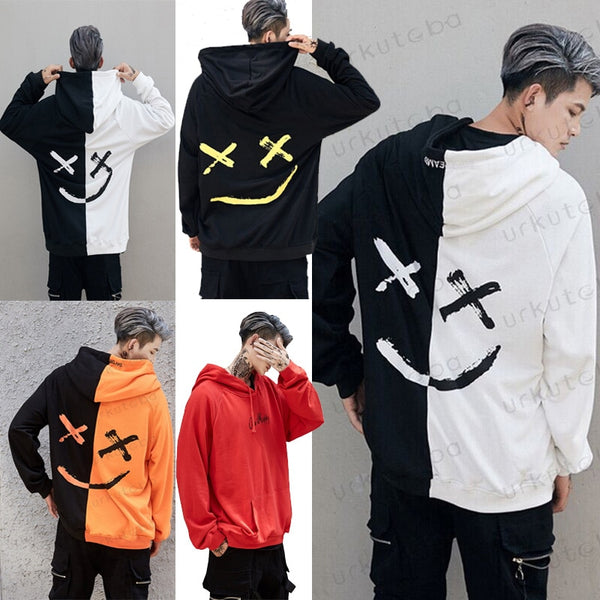 Hot Fashion Men Woman Pullover Hooded sweatshirt Casual Flame Hoody