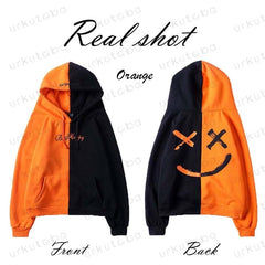 Hot Fashion Men Woman Pullover Hooded sweatshirt Casual Flame Hoody