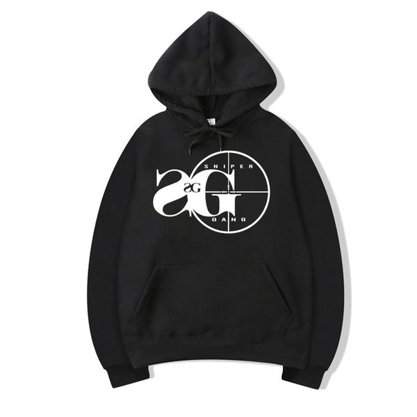 Vsenfo Sniper Gang Hooded Sweatshirt Kodak Black RAP Hip Hop Unisex Hoodie