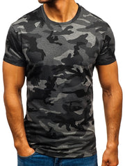 New e t-shirt men Casual O-neck Cotton streetwear t shirt Men Gym Short Sleeve